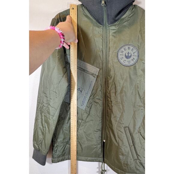 Alliance Forces Star Wars Rebel Scum Collection Puffer Jacket Women's Small - Picture 7 of 10